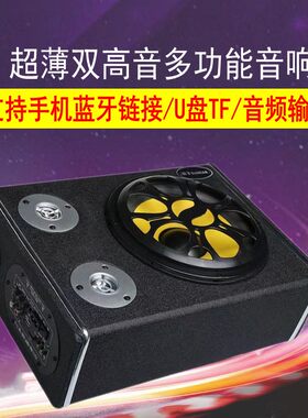 车载低音炮超薄座位下12v24v220v