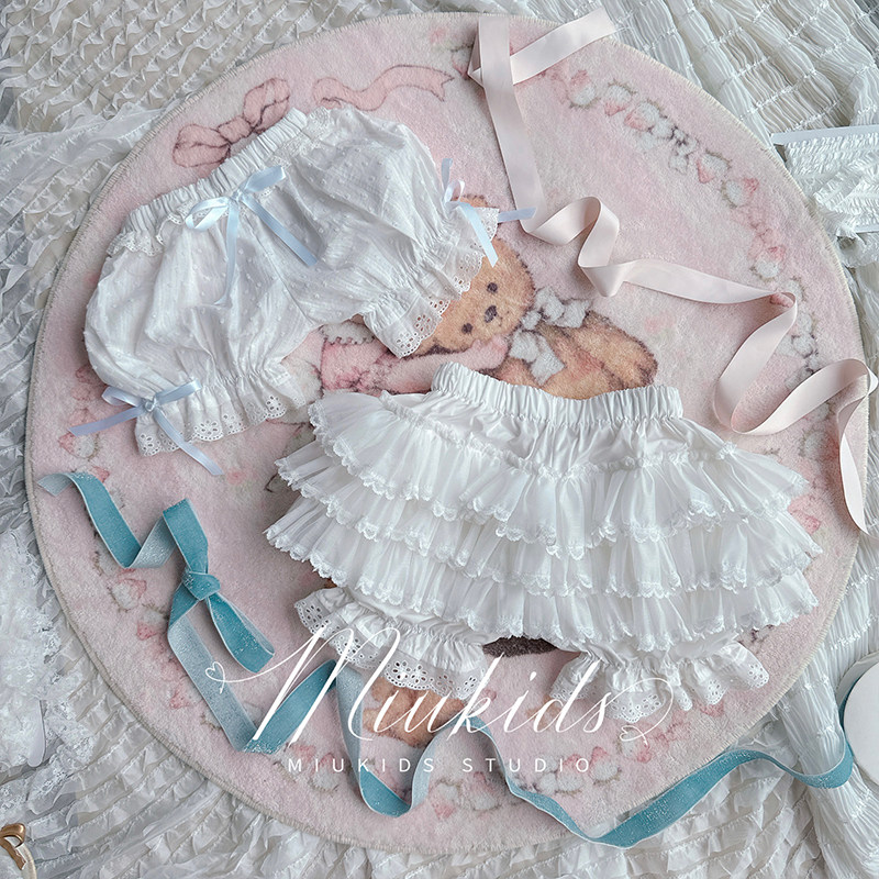 原创设计miu妈童品女童百搭洋气打底裤打底裙裤裙撑花边蝴蝶结,童装/婴儿装/亲子装,其它,淘宝优惠券,粉丝福利购,淘宝优惠卷