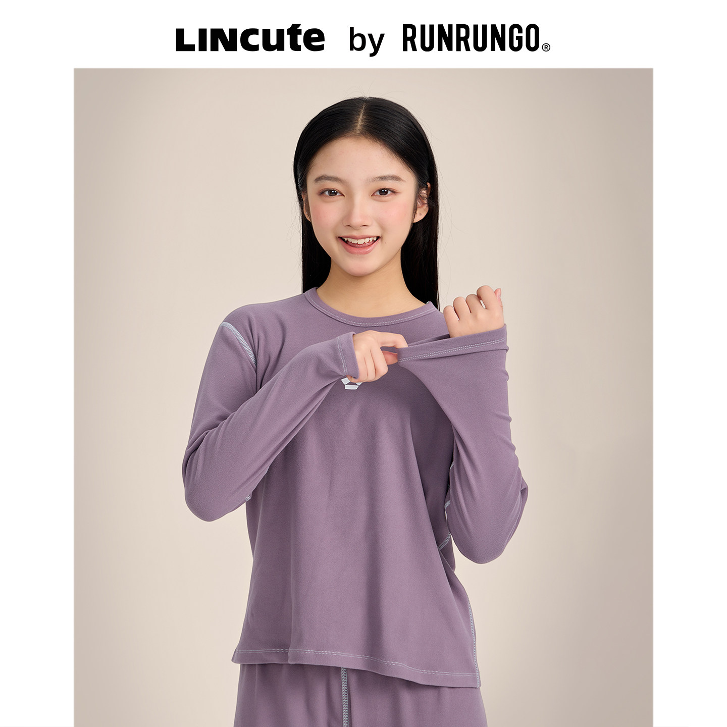 RUNRUNGO打底衫套装青少年德绒冬季新款加厚亲肤保暖内搭保暖内衣,童装/婴儿装/亲子装,保暖上装,淘宝优惠券,粉丝福利购,淘宝优惠卷