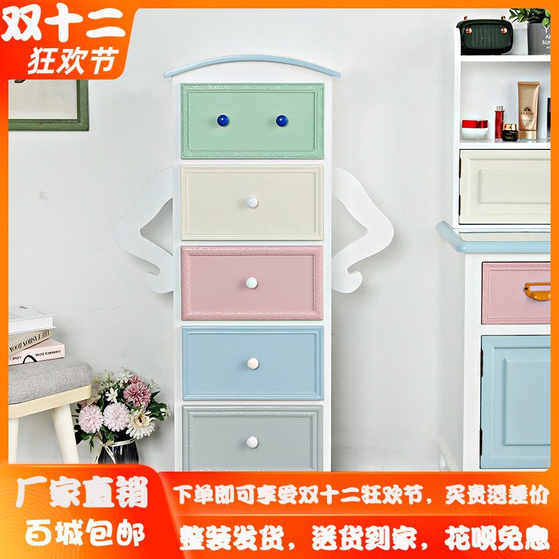 江氏木语美式卧室多功能实木柜子