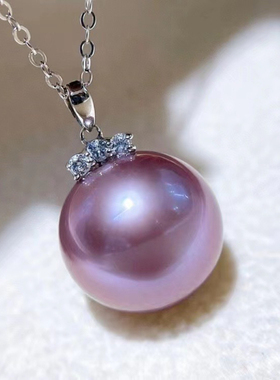 DIY珍珠配件 18K包金铜厚镀金经典睫毛款吊坠项坠半成品9-13mm