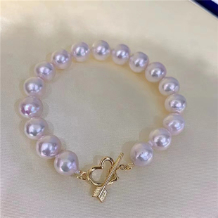 DIY配件 S925纯银丘比特之箭OT扣珍珠项链手链收尾扣子串珠配饰女