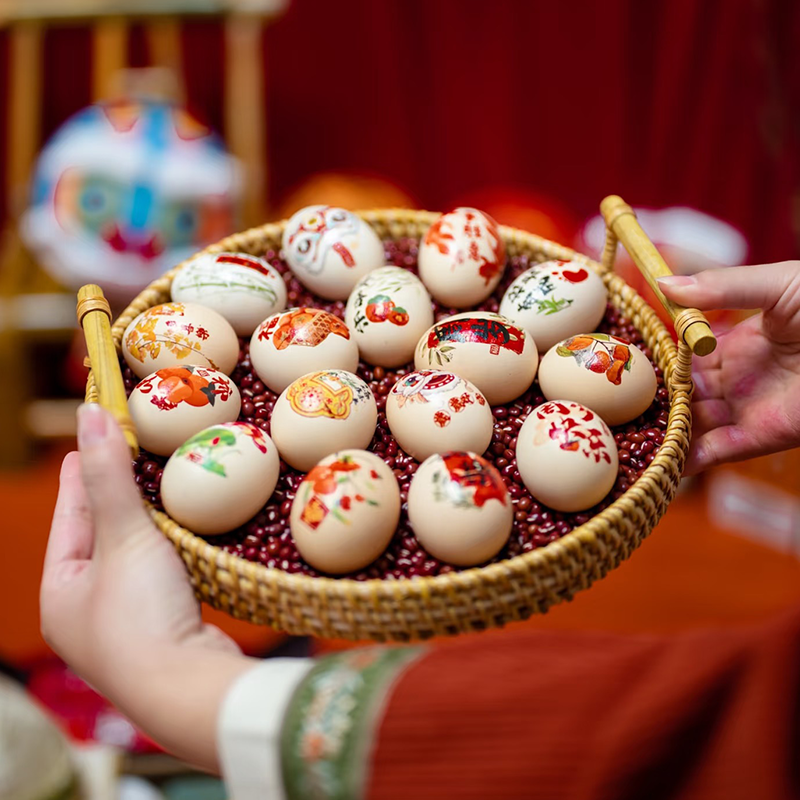 结婚订婚周岁竹编小提篮圆形茶点心水果篮子糕点藤编托盘满月百天,收纳整理,其他收纳篮,淘宝优惠券,粉丝福利购,淘宝优惠卷