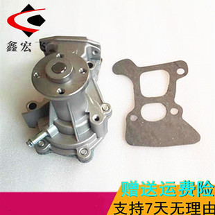 适用于夏利7101 AUA+ N3豪情 美日优利欧三缸电喷发动机水泵水泵