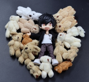 ob11娃衣 GSC YMY素体 doll bjd body9 12分 uf兽体 道具 公仔