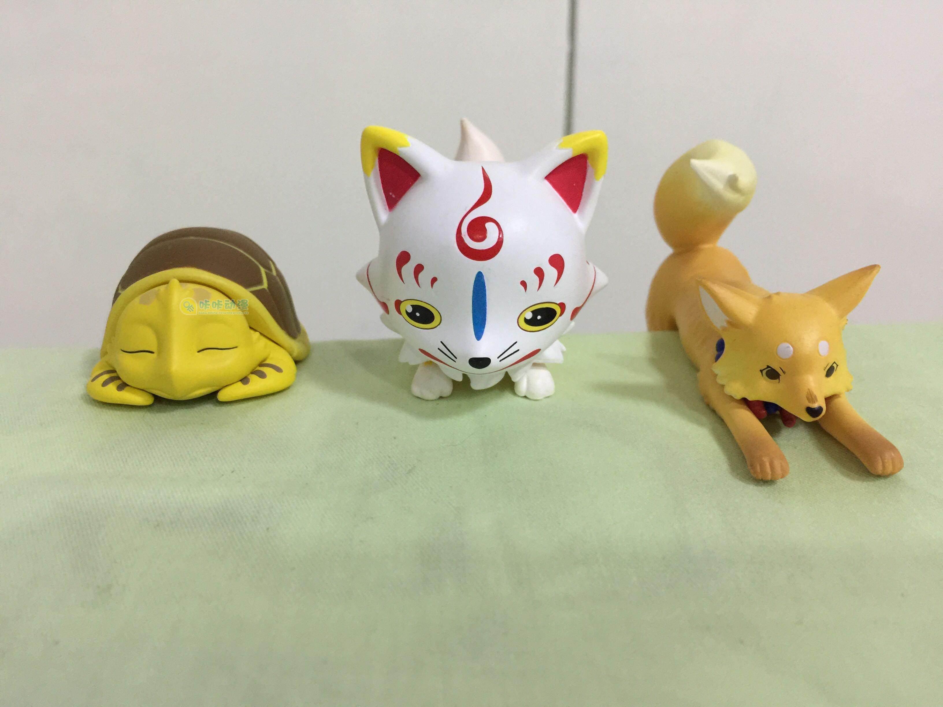 FuRyu 刀剑乱舞 压杯面 压泡面 散货 手办 景品 狐之助 龟吉 供狐