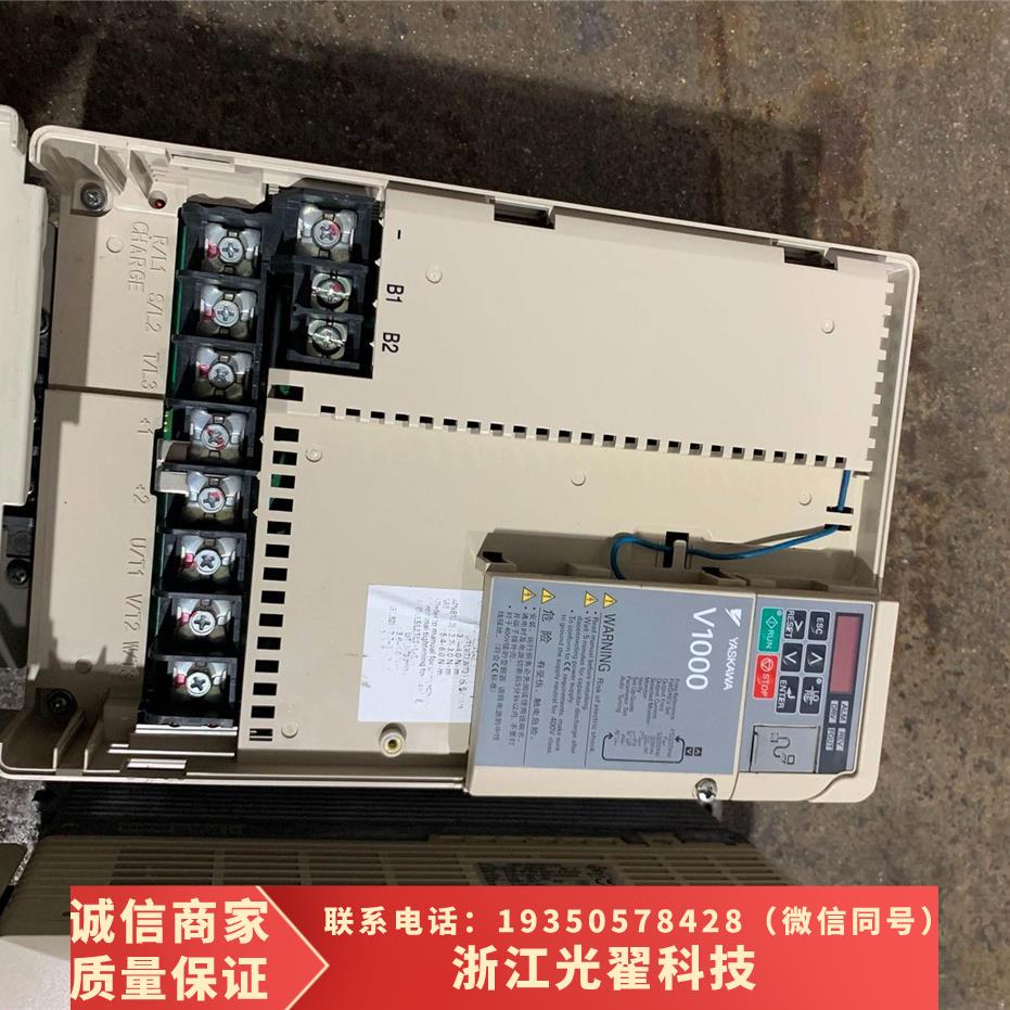 原装正品安川V1000变频器11KW，VB4A0031FBA，实物拍需议价