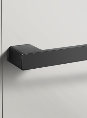 意式极简门锁室内卧室静音磁吸生态门把手现代简约隐藏钥匙房门锁