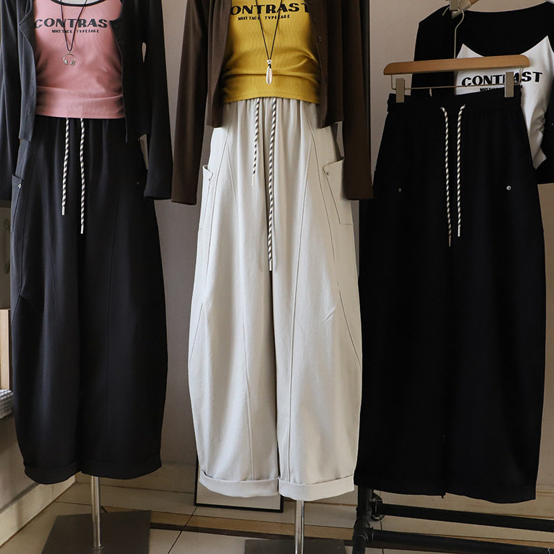 2026春季新款高质感大码胖MM显瘦百搭休闲裤女韩版时尚潮流5980比,女装/女士精品,大码裤装,淘宝优惠券,粉丝福利购,淘宝优惠卷