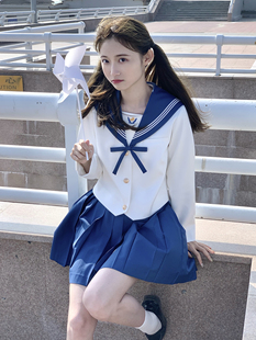 白冬服 原创西式 版 自带小领结 麦穗 型 JK制服 月野HOUSE