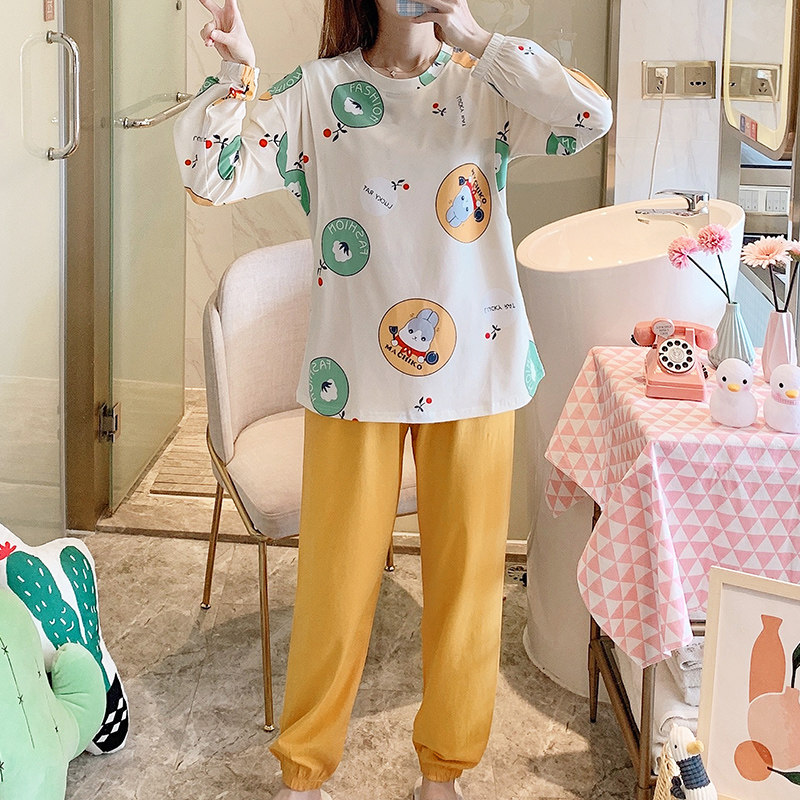 [한벌바지] 봄 가을 산모팬츠 조절이 가능한 홈팬츠 임신 전후로 착용 가능한 롱팬츠