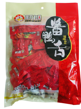 温州特产初旭酱鸭舌480g克原味辣味240克卤味熟零食小吃食品