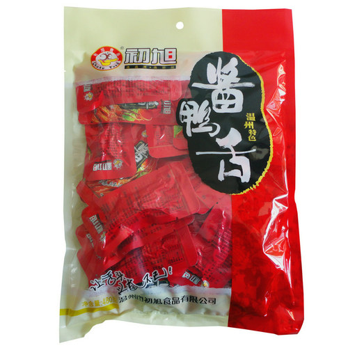 初旭温州特产480g原味辣味酱鸭舌