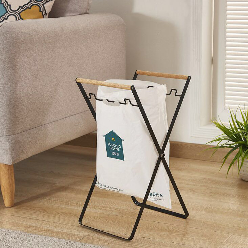 北欧家用户外垃圾袋支架固定器露营简易垃圾支撑架折叠厨房垃圾桶
