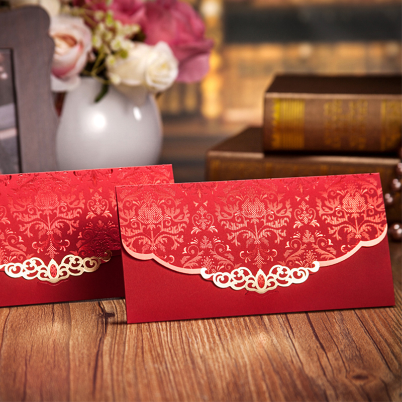 龙年新年结婚中式千百元红包创意个性欧式婚庆满月商务利是封包邮