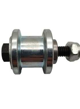 渣土车自动盖篷布配件 滑轮轨道滚轮12号轻轨轮配轴承6900ZZ  RS