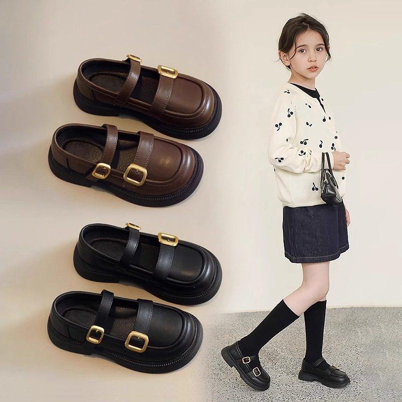 真皮女童公主鞋2026春秋新款女孩黑色演出皮鞋韩版儿童学院风单鞋,童鞋/婴儿鞋/亲子鞋,演出小黑鞋,淘宝优惠券,粉丝福利购,淘宝优惠卷