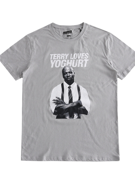 欧美 拳王 灰色夏季 薄款休闲青春流行短袖T恤