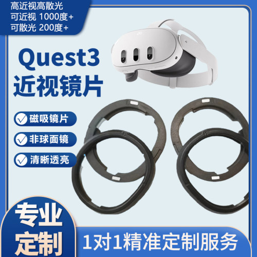 Quest3/3S定制近视散光远视镜片