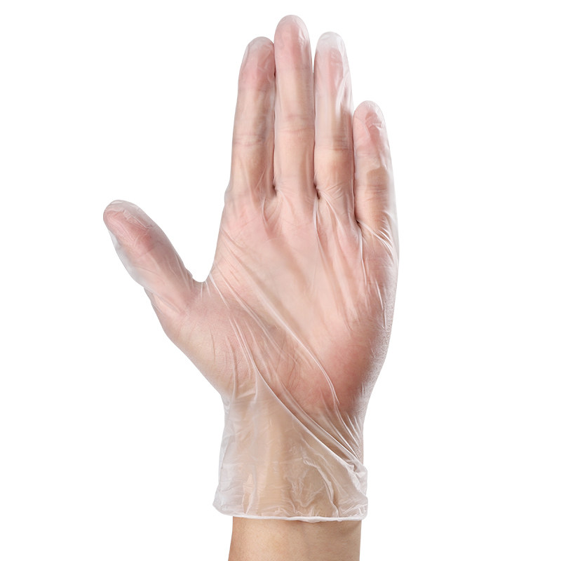 PVC一次性手套丁腈TPE加厚耐用高弹乳胶橡胶餐饮厨房100只