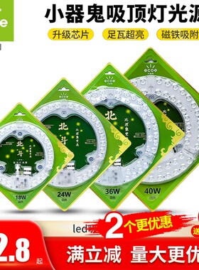 小器鬼家用LED改造灯灯盘吸顶灯灯芯led光源模组替换灯贴片小气鬼
