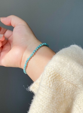 走蓝文艺湖北原矿绿松石