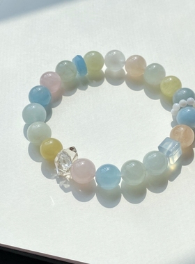 闪灵能量摩根石手串甜美糖果