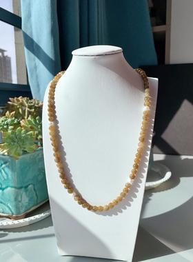 和田玉糖玉桂花糕珍珠女小众高级