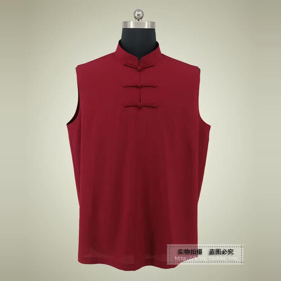 喇嘛服立领背心藏式夏季坎肩马甲僧装上师衣服薄人棉盘扣套头衬衣