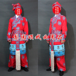 梨园新款绿色白色古装戏曲摄影道具冠帽影视服装京剧大武生花抱衣