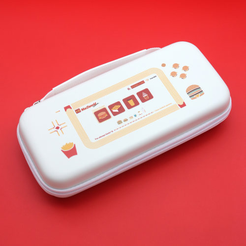 适用于任天堂Switch2收纳包薯条汉堡NS保护包SwitchOLED防摔硬包