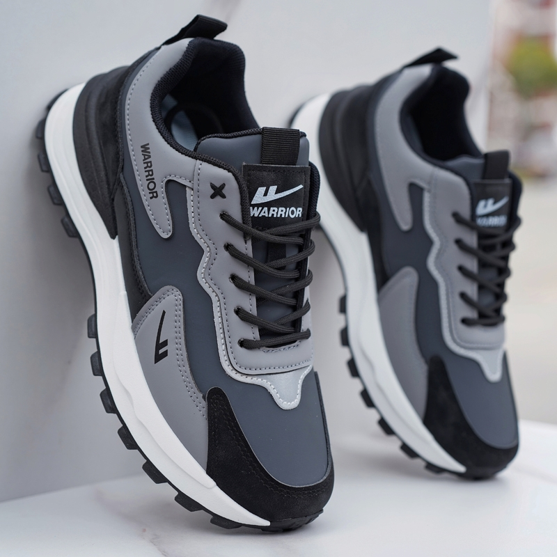 回力男鞋2026新款春季厚底运动鞋男士防滑增高皮面防水休闲鞋子