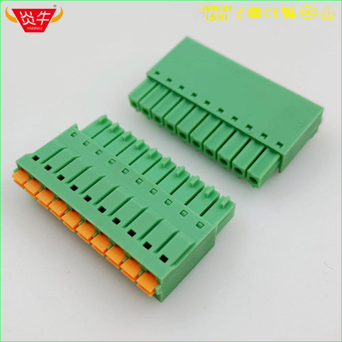 免螺丝插拔式PCB接线端子15EDGKN KF2EDGKN 3.5 FMC 1.5 ST连接器