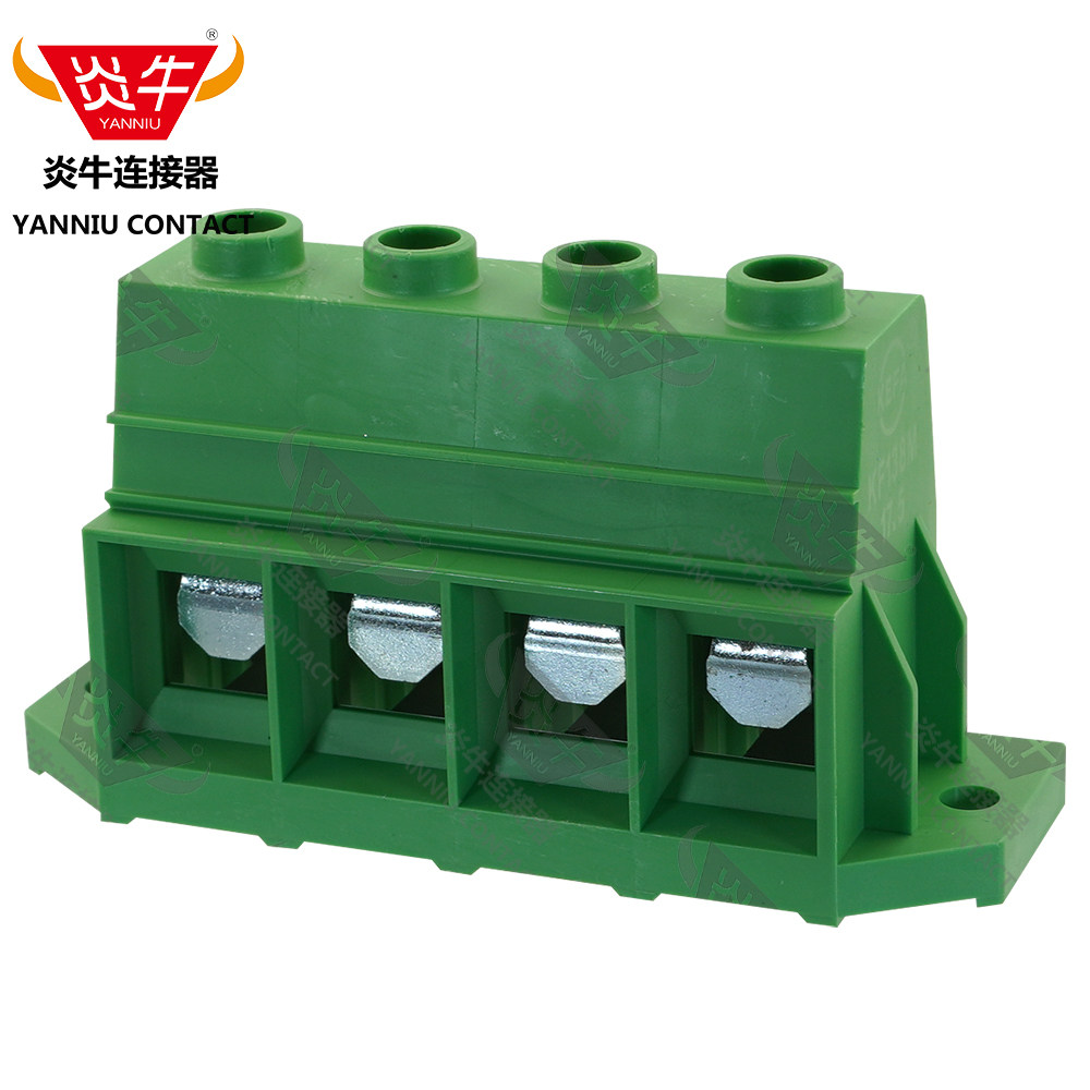 17.5mm炎牛连接器凤凰大电流螺钉式接线端子YN138M/KF/MKDSP50-F