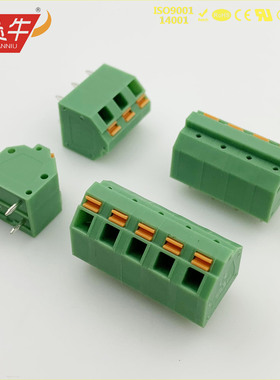 弹簧式PCB接线端子DG246 KF250NH 5.08mm SPTA1接插件连接器凤凰