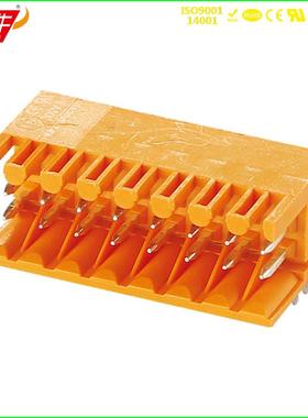 双排弹簧插拔式PCB接线端子排 KF2EDGER 3.5mm 高正科发菲尼克斯