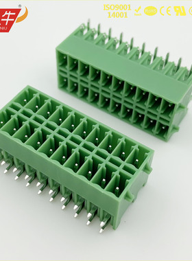 双排插拔式PCB接线端子排 KF2EDGKRG 3.5mm  MCDN 15 G1 菲尼克斯