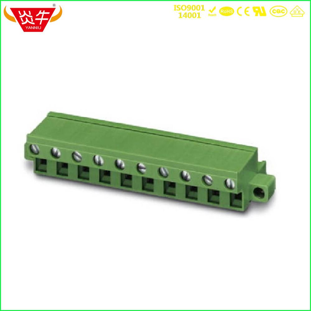 插拔式PCB接线端子 KF2EDGKCM 7.62mm FRONT GMSTB2.5 STF 连接器