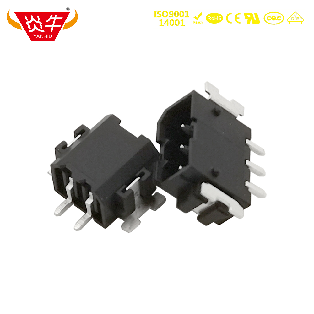 2.5mm弹簧式凤凰SMT贴片接线端子KF2025CR PTSM0.5-3-HH-2.5-SMD