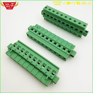 炎牛接线端子插拔式PCBKF2EDGKAM KF2EDGKBM 7.62mm GMSTB 2.5STF