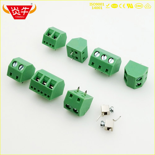 斜面PCB接线端子DG127S KF127S 5.08mm SMKDS1.5 接插件连接器凤