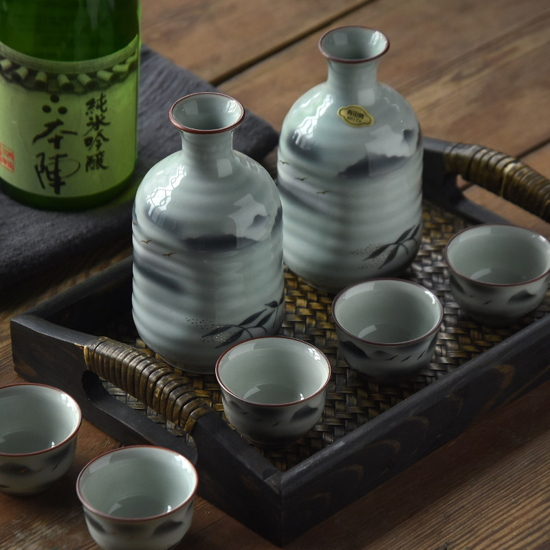 波佐见日式清酒酒具套装日本进口