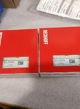 倍福BECKHOFF EL1889模块，，未拆封