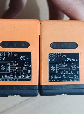 IFM易福门 OA5108 停漫反射传感器 OAT-FCKG