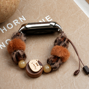 原创转转猫表带适用小米手环10 9pro手表8腕带7华为手环八九十nfc