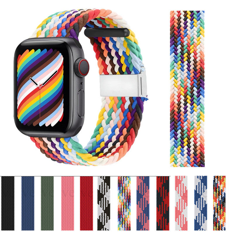 适用于apple iwatch8/ULtra/SE苹果手表S7卡扣弹力尼龙表带可调节高性价比高么？