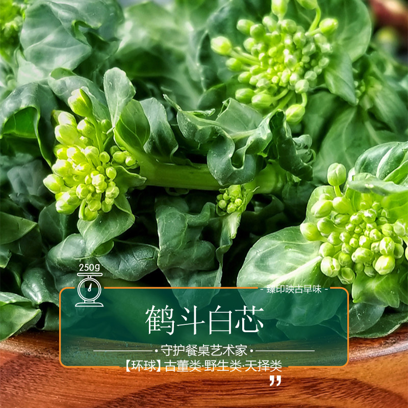 臻印映鲜采鹤斗白芯蛮甜嫩可口胜似野生穿越有机天生天养宝宝辅食