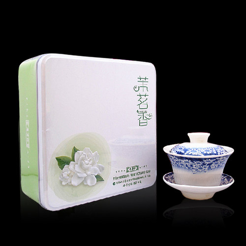 七彩云南庆沣祥普洱茶茉茗香 茉莉味普洱生茶叶散茶2g/袋50袋100g