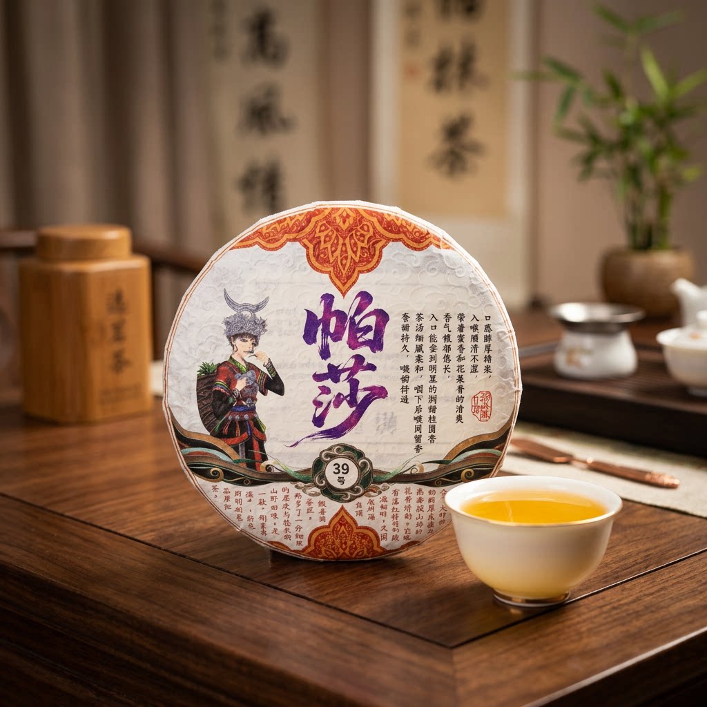 云南西双版纳帕莎古树普洱晒红茶普洱
