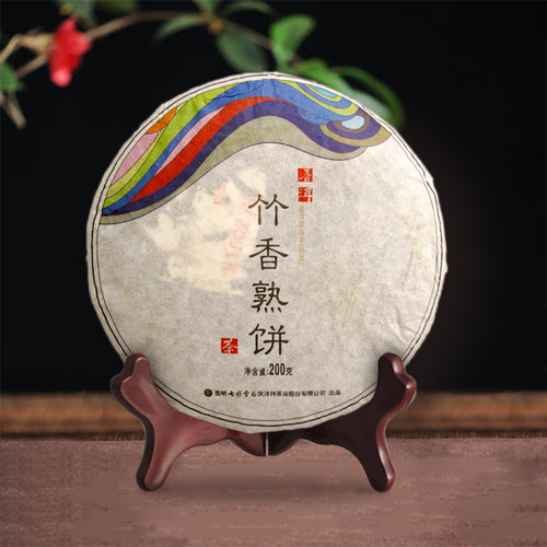 七彩云南庆丰祥普洱茶puer熟茶